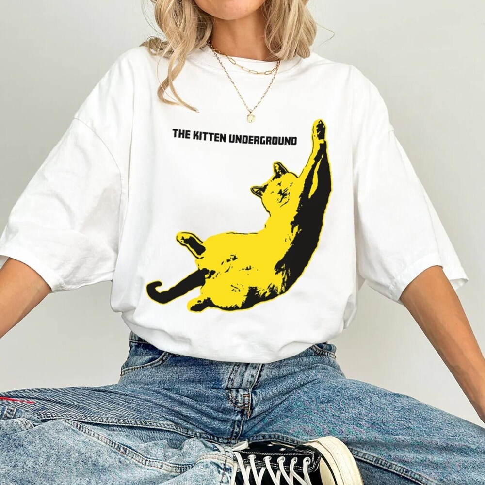 The Velvet Underground Lou Reed Cat Tee